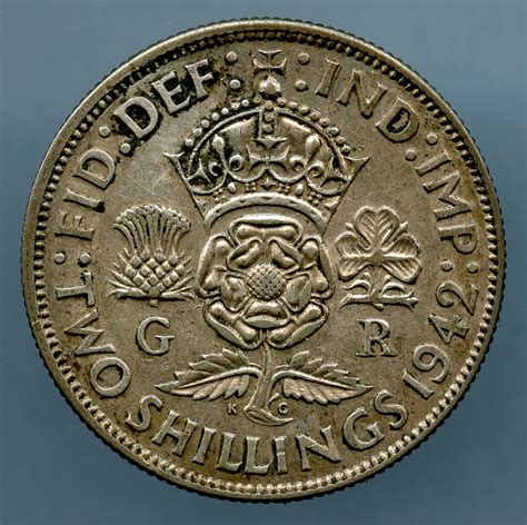 2 shillings 1942